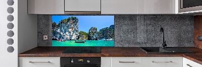Achterwand keuken Boten Thailand