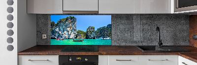 Panel do kuchni Łódki Tajlandia