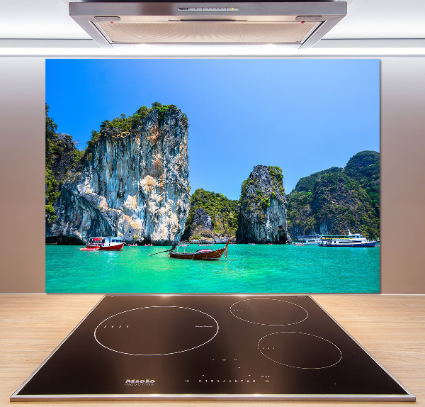 Achterwand keuken Boten Thailand