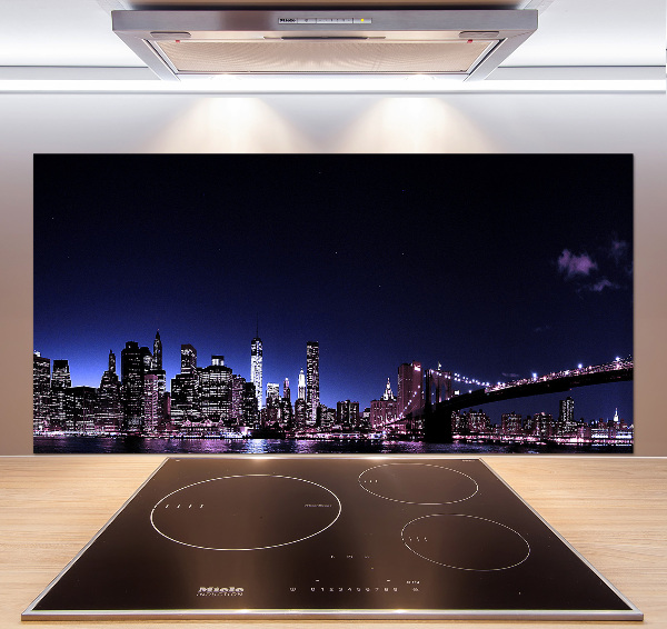 Achterwand keuken Brooklynbrug