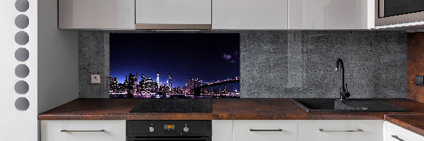 Achterwand keuken Brooklynbrug