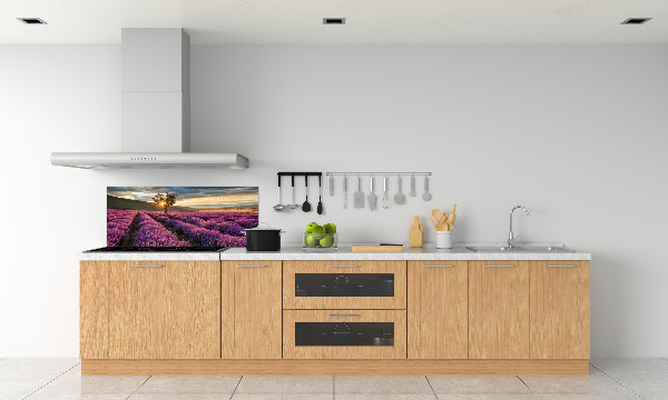 Keuken achterwand Lavendelveld