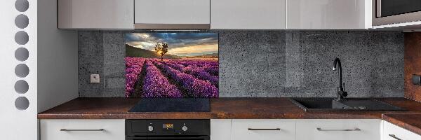 Keuken achterwand Lavendelveld