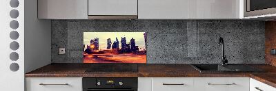 Panel do kuchni Szanghaj nocą