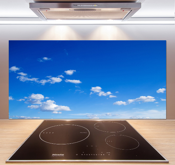 Panel do kuchni Chmury na niebie