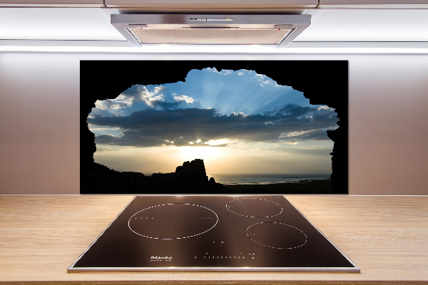 Achterwand keuken Zonsondergang