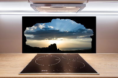 Achterwand keuken Zonsondergang