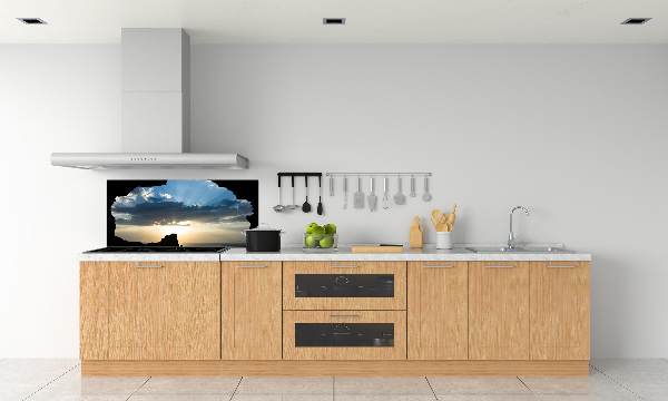 Achterwand keuken Zonsondergang