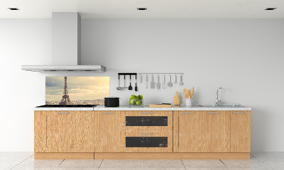 Glazen achterwand keuken Eiffeltoren Parijs