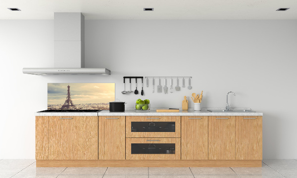 Glazen achterwand keuken Eiffeltoren Parijs