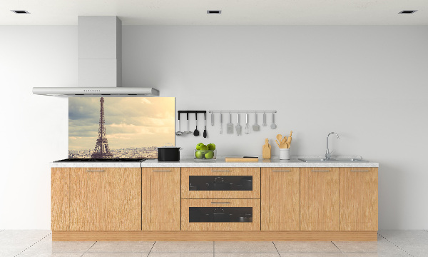 Glazen achterwand keuken Eiffeltoren Parijs