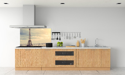 Glazen achterwand keuken Eiffeltoren Parijs