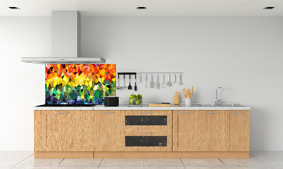 Panel do kuchni Geometryczne tło