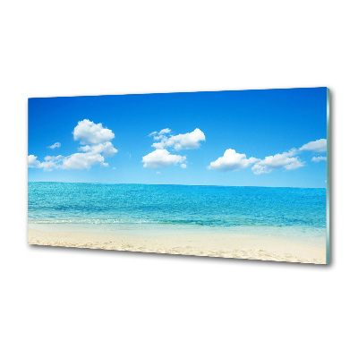 Spatscherm keuken Paradijsstrand