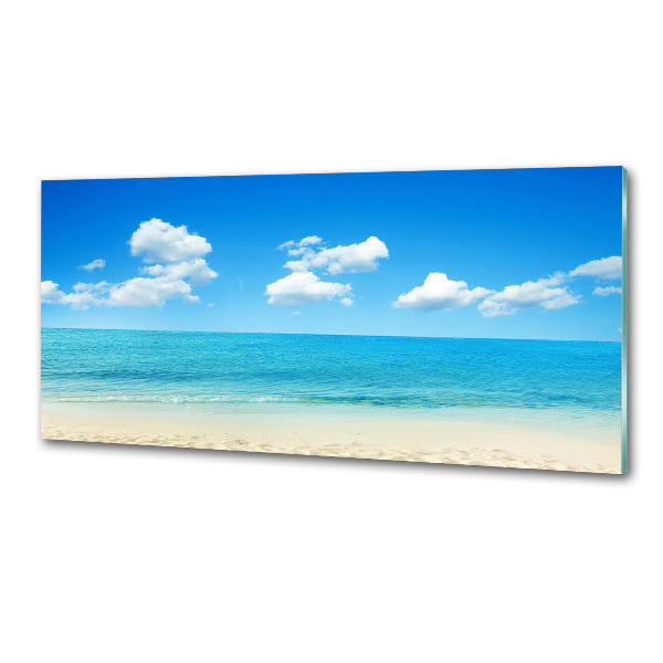 Spatscherm keuken Paradijsstrand