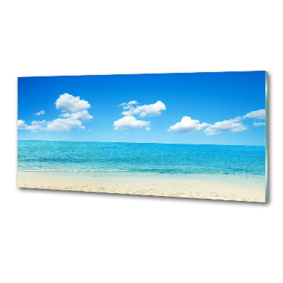 Panel dekor szkło Rajska plaża