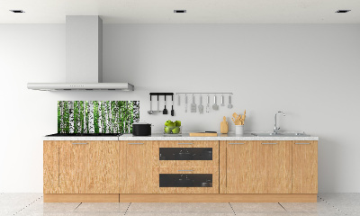 Spatscherm keuken Berken