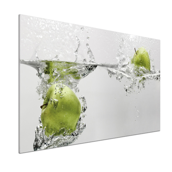 Achterwand keuken Een appel onder water