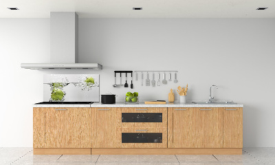 Achterwand keuken Een appel onder water