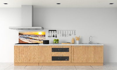 Keuken achterwand Zonsondergangstrand