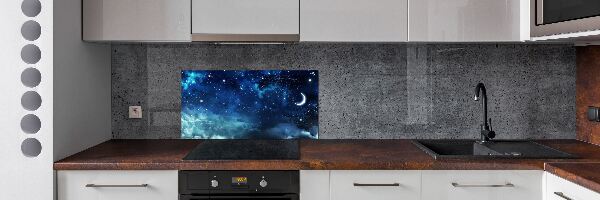 Spatplaat keuken Sterrenhemel