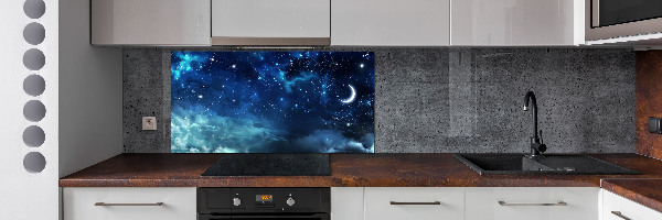 Spatplaat keuken Sterrenhemel