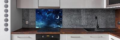 Spatplaat keuken Sterrenhemel