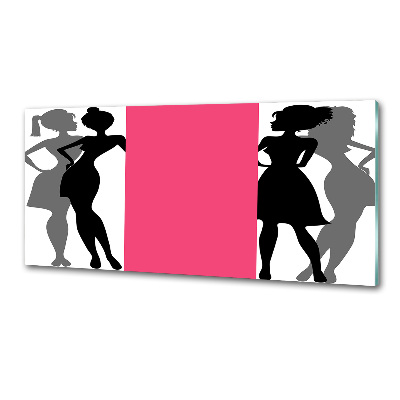 Panel do kuchni Sylwetki kobiet