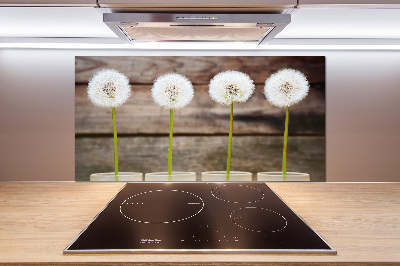 Achterwand keuken Paardenbloemen