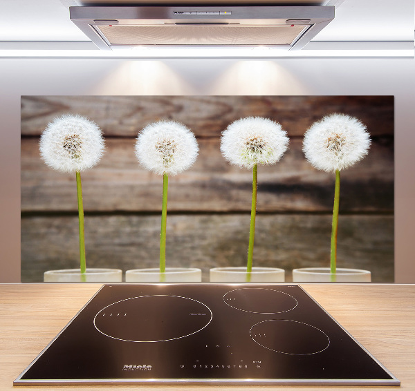 Achterwand keuken Paardenbloemen