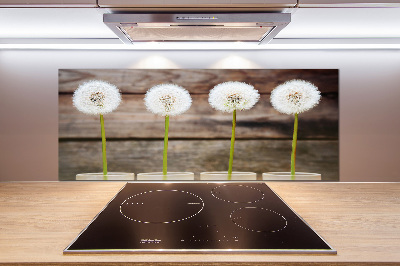 Achterwand keuken Paardenbloemen