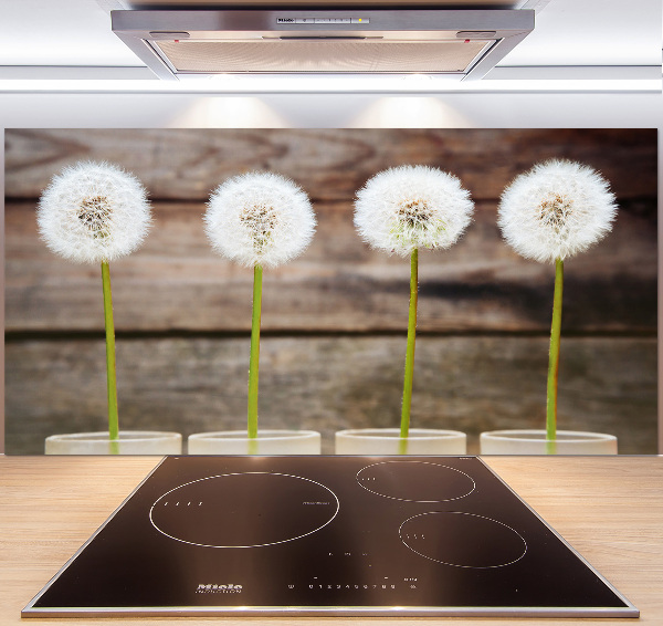 Achterwand keuken Paardenbloemen
