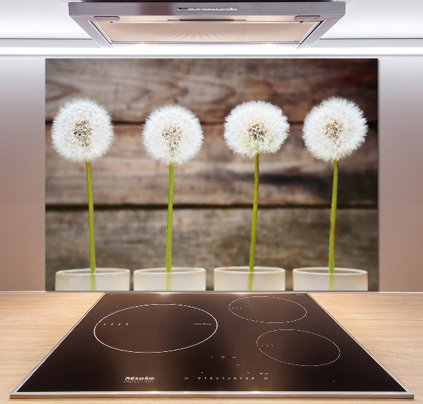 Achterwand keuken Paardenbloemen