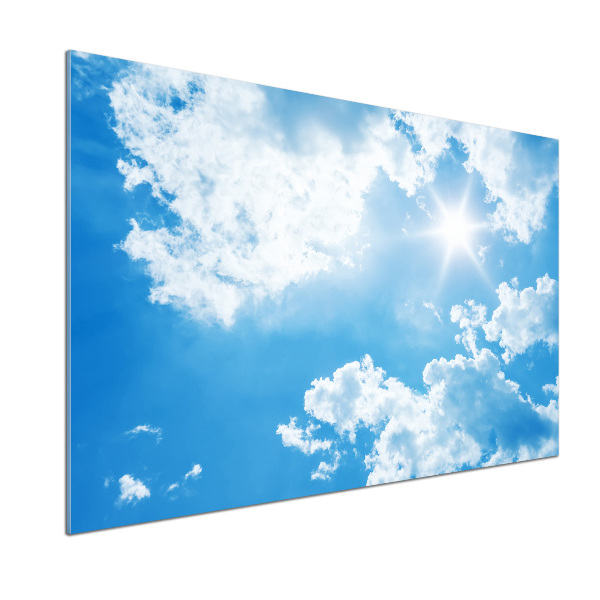 Panel do kuchni Chmury na niebie