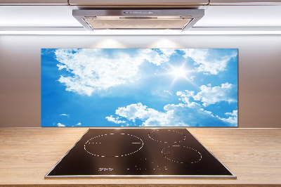 Spatscherm keuken Wolken aan de hemel