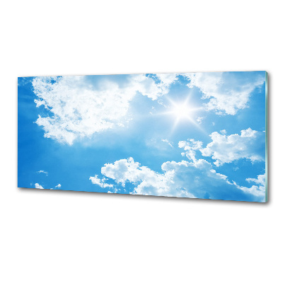 Panel do kuchni Chmury na niebie