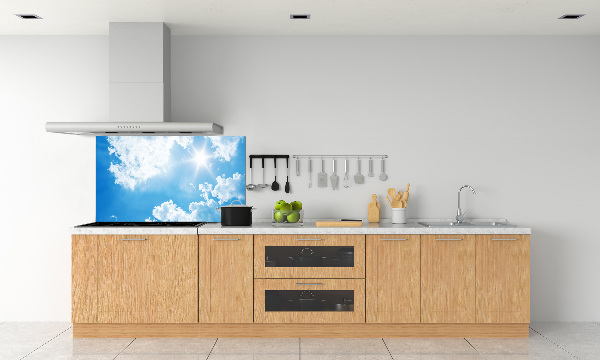 Panel do kuchni Chmury na niebie