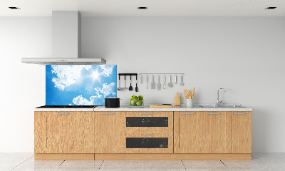 Spatscherm keuken Wolken aan de hemel
