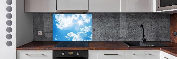 Spatscherm keuken Wolken aan de hemel