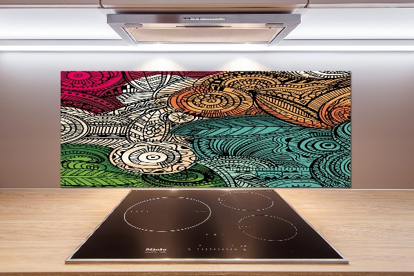 Achterwand keuken Abstracte veren