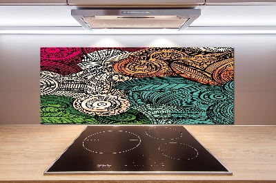 Achterwand keuken Abstracte veren