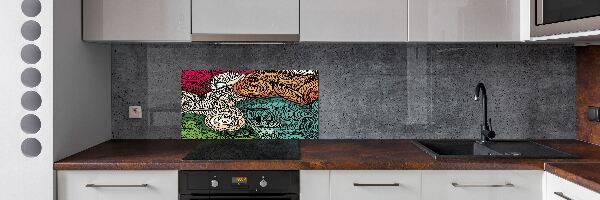 Achterwand keuken Abstracte veren
