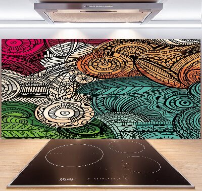 Achterwand keuken Abstracte veren