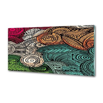 Achterwand keuken Abstracte veren