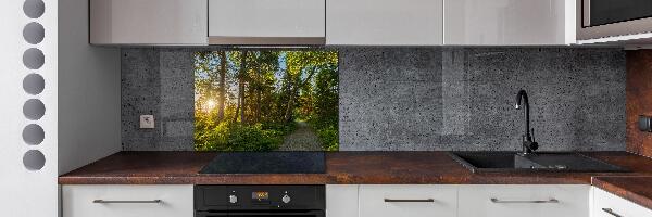 Spatplaat keuken Woud