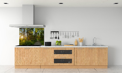 Spatplaat keuken Woud