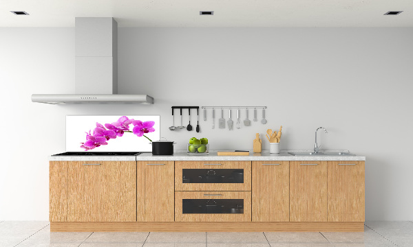 Keuken achterwand Roze orchidee