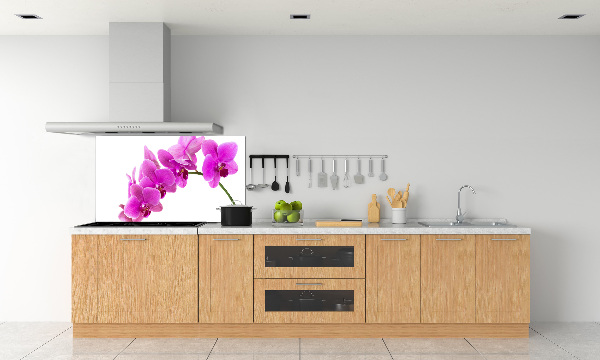 Keuken achterwand Roze orchidee