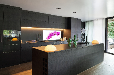 Keuken achterwand Roze orchidee
