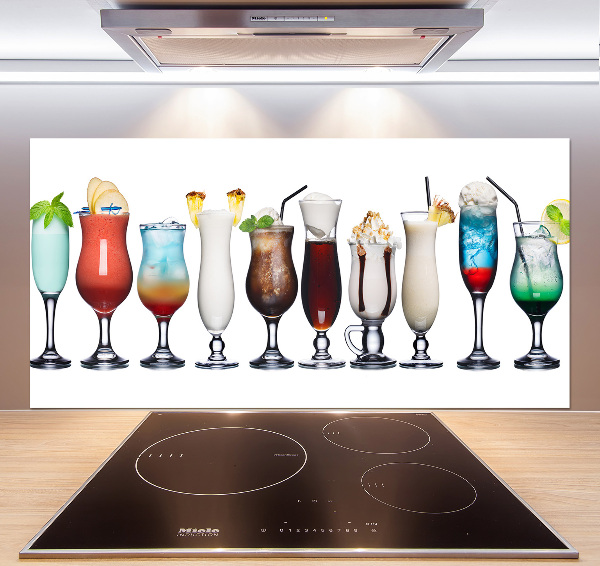 Spatplaat keuken Drankenset
